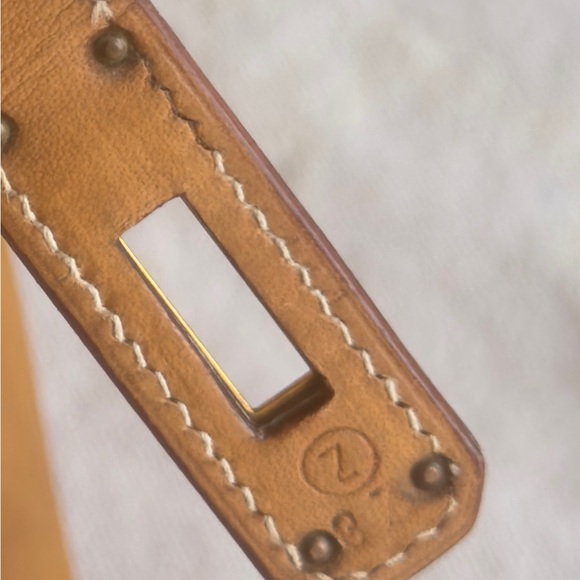 Authentic Hermes Birkin Vache Naturelle GHW w/H Spa receipt! - Picture 8 of 15